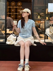 ♥️A569-  CDG LEN LEN XANH THÊU NGỰA CỌC TAY