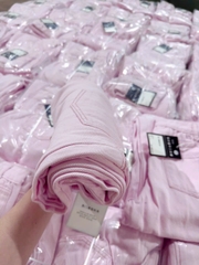 QUAN022-Quần JEANS suông màu hồng dài chuẩn 103cm ống 26