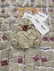 A749-Áo bomber kaki bo gấu