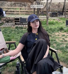 A370-Áo len thừng than khuy đồng hàng nhà máy full tem dày dặn