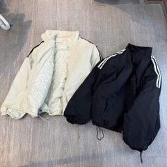 A427- Áo khoác gió trần lót trong 3 màu đỏ đen xám