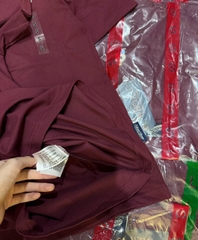 A470-Áo thun đỏ cộc tay thêu gấu