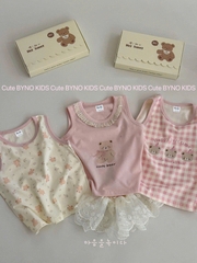 CB304- Combo 3 bộ cover Hàn HeyHoney balo viền