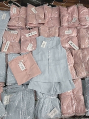 set620- Set lien xanh-hồng sát nách cúc trước dáng cộc