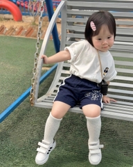 BT875-Set 3 quần cộc gió cạp chun cho bé 8-23kg