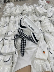 CB340- Combo 2 áo trắng cộc tay chất đẹp bé gái