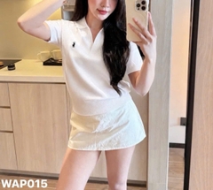 A695- áo len cộc tay cổ đức 4 màu có thêu chất đẹp