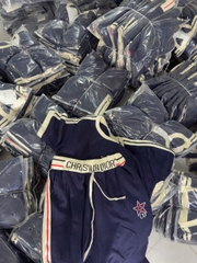 A721- Set Than mì cạp chữ áo cộc quần suông