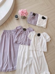 ☘️Set611- SET BỘ BÈO GẤU MIX CV A DÀI chất đũi🌷