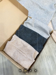 cb407- Combo 3 áo giữ nhiệt cổ 3 phân TRẺ EM