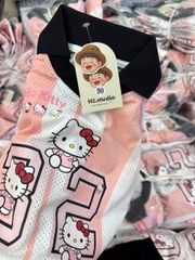 BT992-Bộ thông hơi kitty hồng cho bé gái