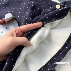 KEM TUI - BT785-Bộ PEPUM BI kitty nỉ lót bông quần legging đính nơ