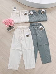 QUAN025_QUẦN BAGGY ỐNG CHUN 2 màu