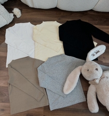 CB156-Combo 3 áo giữ nhiệt cổ 3 phân cho bé