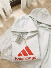 A172- Áo nỉ nữ, áo hoodies nữ có mũ màu be dáng rộng