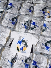 BT474- Bộ KL xược mix quần nỉ màu than chì bé trai