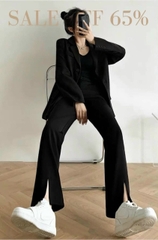 Quần Vitex loe xẻ trước form đẹp