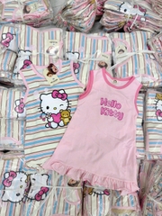 BT953- Combo 2 váy suông sát nách bé gái