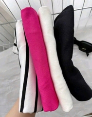 A266- set 3 áo zip cổ tròn cộc tay dáng basic dễ mặc