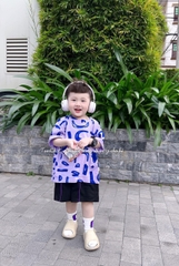 Bộ loang tím trẻ em VNXK