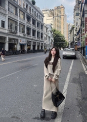 Set804- Set tăm lông MARIN màu nâu mix CV suông