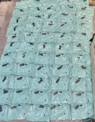 A474- Áo len thừng thêu gấu 2 màu xanh hồng hothit hàng nhà máy đủ tem