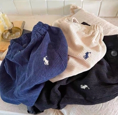 cb412- Combo 3 quần nhung thêu chất tăm dàu dáng suông