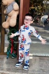 BN229-Bộ SONIC tráng xanh chất nỉ cua Hàn co giãn