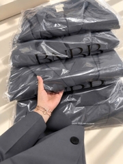 A770- Áo blazer đen xám đủ túi BNBb