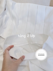 Set trắng LI-EN quần ống suông có lót