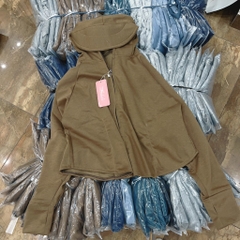 a215-Áo chống nắng chất UMI dẻo mềm,mũ to 6 màu freesize