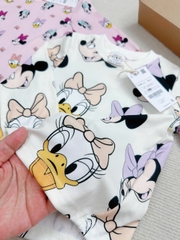 CB172-(10-26kg) Combo 2 bộ thu đông dài tay bé gái Mickey VNXK