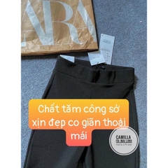 Quần ống loe chất tăm HÀN