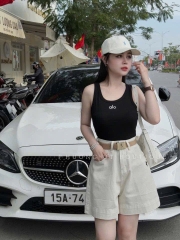 Quan057- quần jeans ngố thêu ngực 5 màu full size chất đẹp