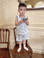 CB309- Combo 3 bộ ba lỗ bé trai