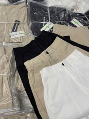 Quan068-Quần baggy cạp chun vải đũi mềm 3 màu