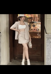 💎SET114- SET BLAZER CHÂN VÁY LI EO KÈM ÁO ☘️