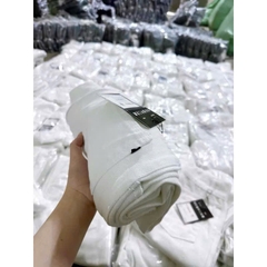 Quan035- quần Jean suông trắng 2 cúc dáng suông dài 100cm