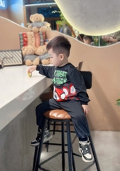 CB168-(8-26kg) Combo 2 nộ nỉ dài tay nhện siêu nhân bé trai VNXK