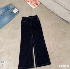 Quan125- Quần jeans loe mẫu mới 2 màu đậm-nhạt