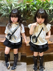 Cb343- Combo 2 bộ KL sắc màu chất cotton bé trai