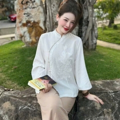 SET448- SET PHÁP PHỤC VIỀN NÉ TÂM AN 3 MÀU