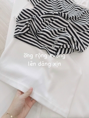 🍀 SET714- SET QUẦN LI BẢN CẠP TO CÁCH ĐIỆU MIX ÁO LỆCH VAI 🌱