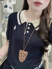 Set724- Set len Quảng châu viền thêu 2 màu be- đen