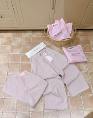 QUAN119- Quần JEANS suông hồng JADEMAISON kèm túi xách