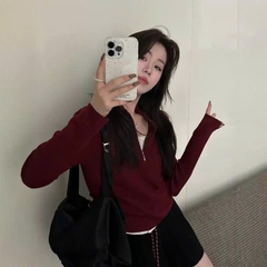 A141- Áo thun nữ nhún eo 2 bên 2 lớp