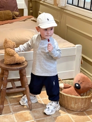 Cb383- Combo 3 quần kaki thêu tag bé trai dáng bom dễ mặc