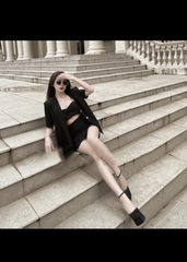 💎SET114- SET BLAZER CHÂN VÁY LI EO KÈM ÁO ☘️