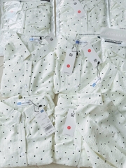 SET497- set áo thun mix short cạp cap hoạ tiết DI Ò