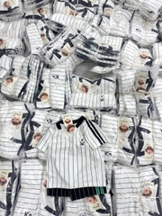 BT970-bộ HUY H,ieu XANH LÁ SỌC PHỐI CHẤT cotton lạnh